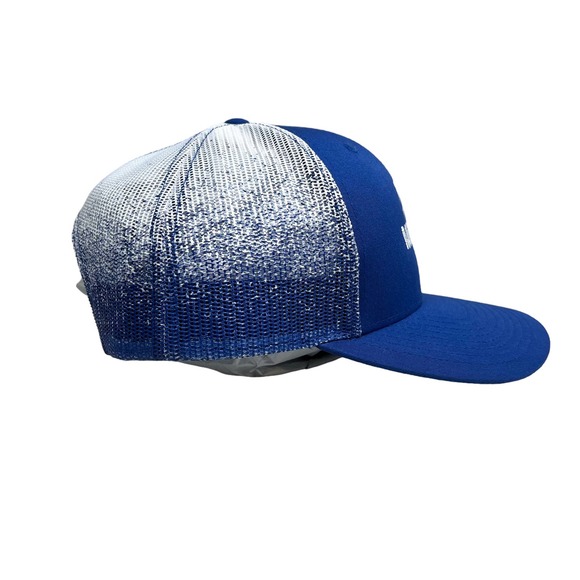 Blue and White Men's Hat. - Picture 4 of 6